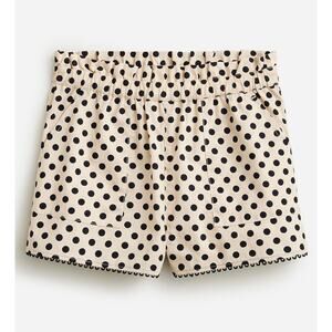J.Crew Crewcuts Girls' fresco short in cotton poplin dot Size 7/8